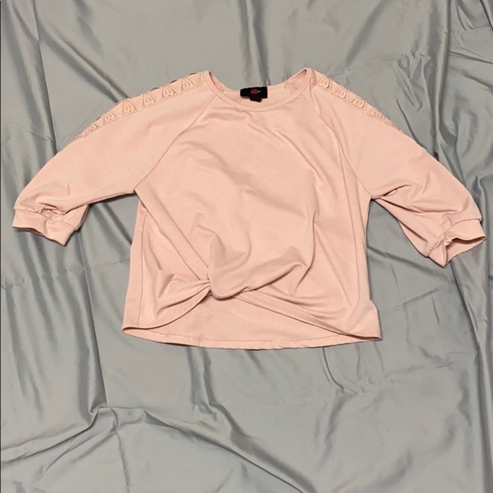 Pink blouse